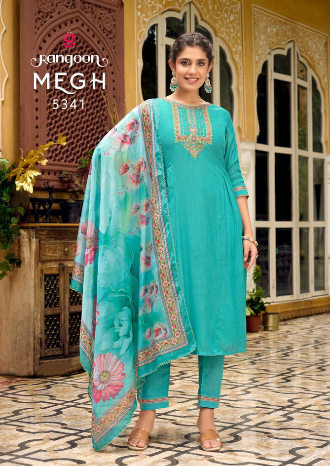 Megh By Rangoon Viscose Designer Kurti With Bottom Dupatta Wholesale Price In Surat
